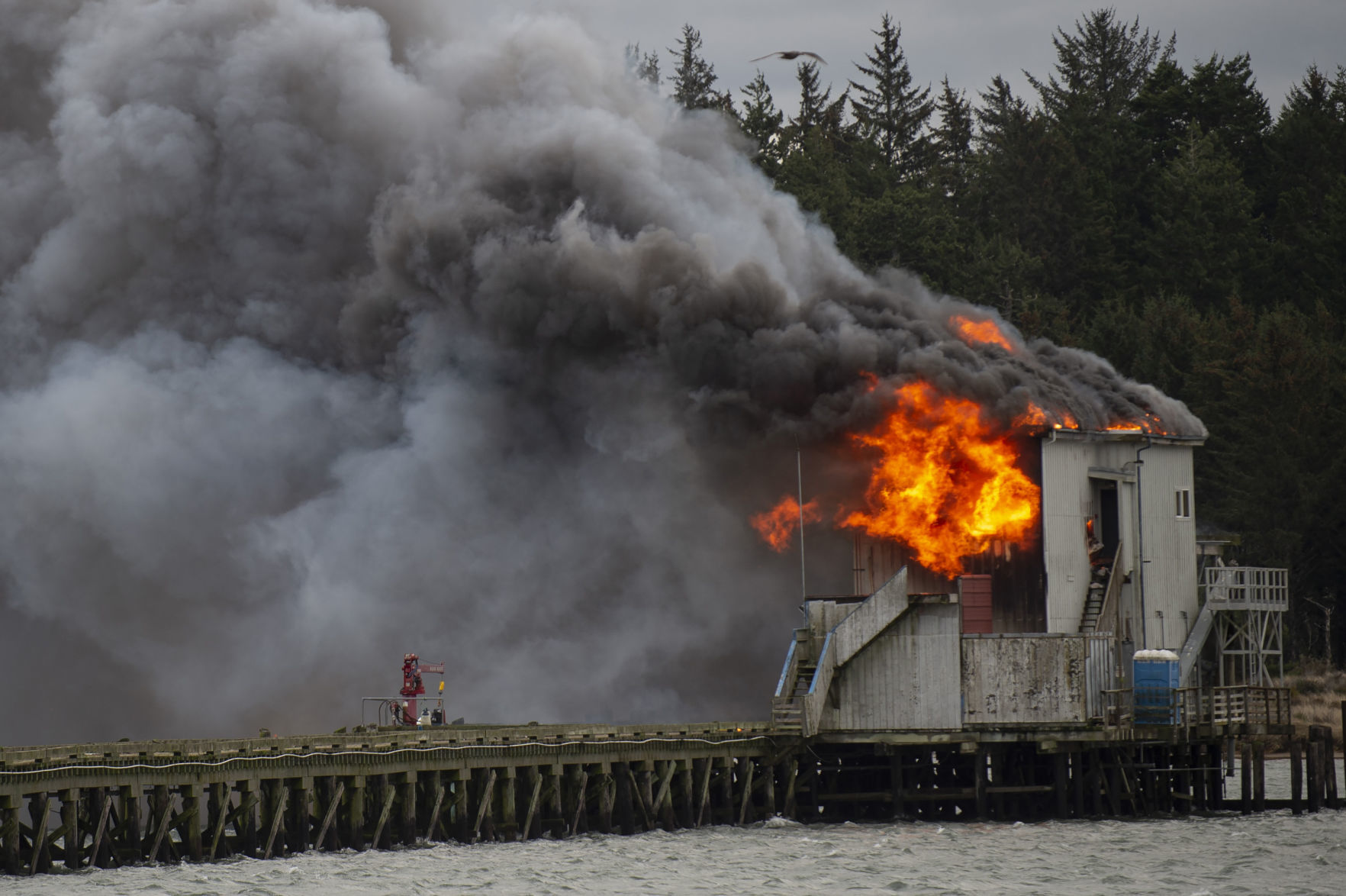 Charleston Ice House Fire